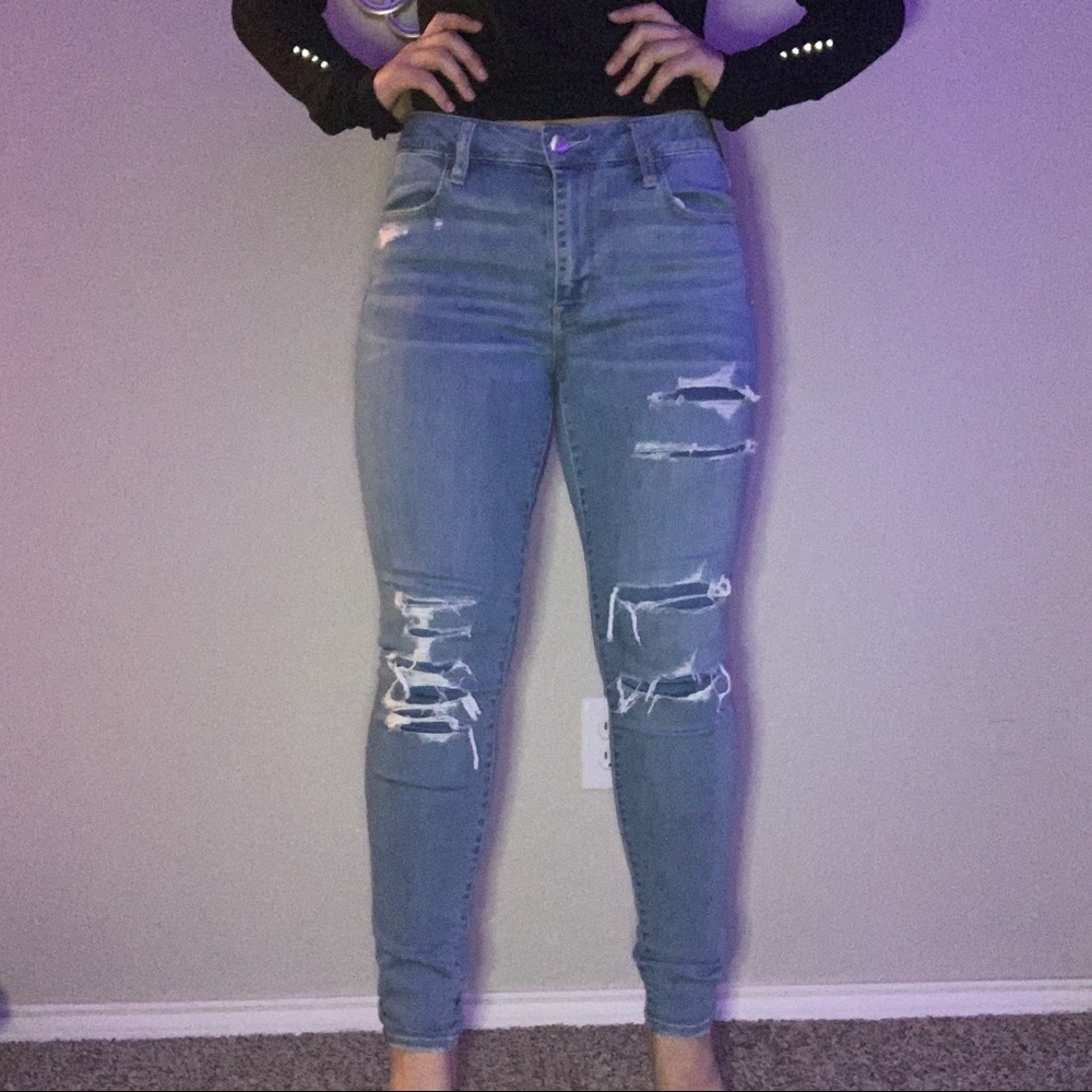 American Eagle Super Stretch Hi-rise Jegging